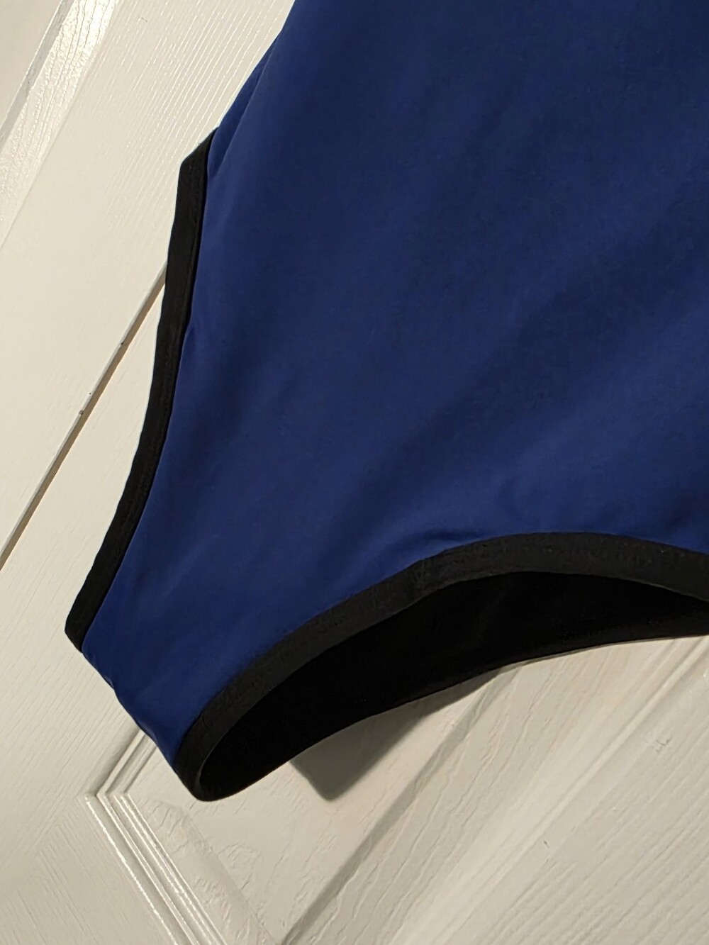 Knix Teen Classic Royal Blue One-Piece Swimsuit with Black Trim Small - Picture 7 of 12